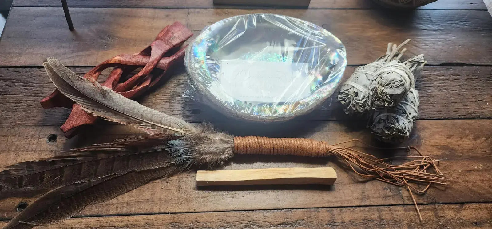 Authentic Abalone Shell Smudge Bowl – Extra Large (6–7 inches) 7chakrasrus