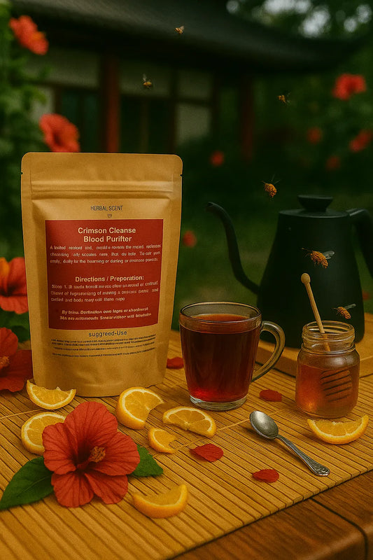 Blood Purifier Crimson Cleanse Tea and Directions