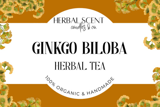 Ginkgo Biloba Herbal Tea Herbal Scent Candles & Co.