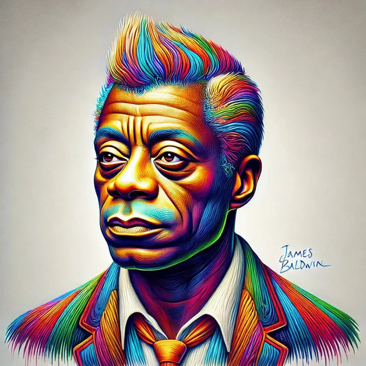 James Baldwin Candle Tribute |  Icon of Justice & Equality Herbal Scent Candles & Co.
