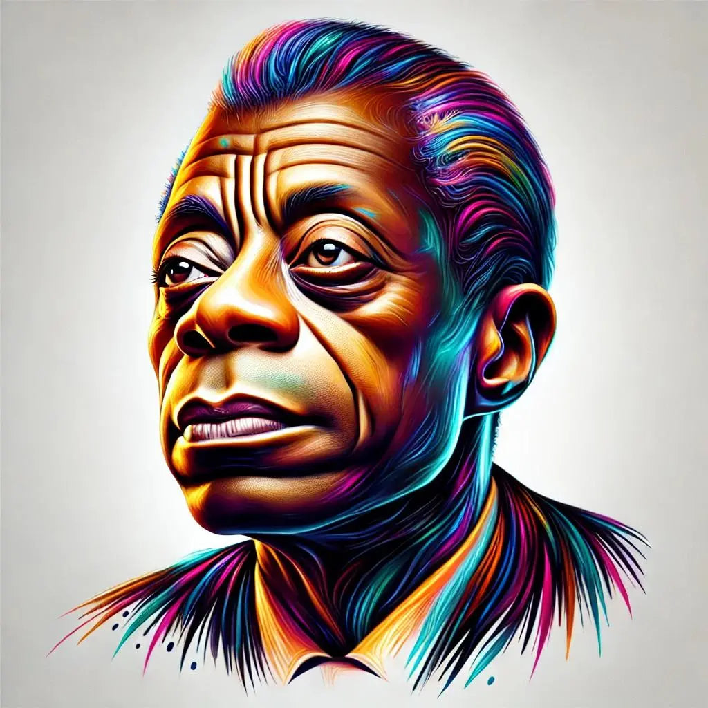 James Baldwin Candle Tribute |  Icon of Justice & Equality Herbal Scent Candles & Co.