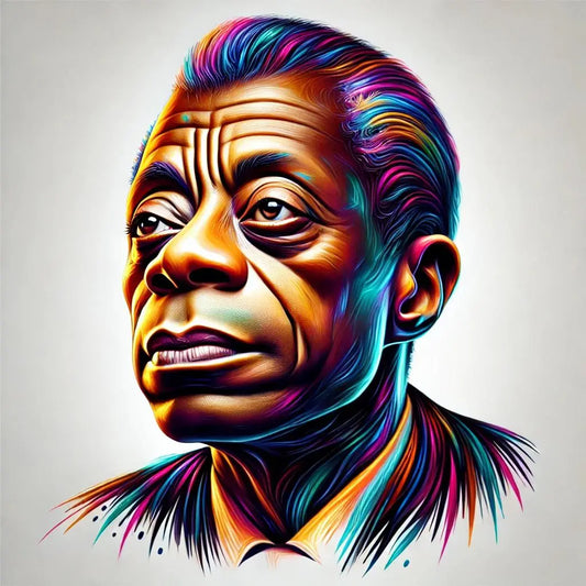 James Baldwin Candle Tribute |  Icon of Justice & Equality Herbal Scent Candles & Co.