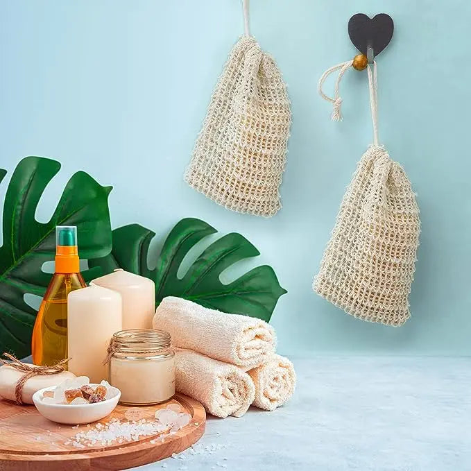 Natural Exfoliating Soap Pouch 7chakrasrus