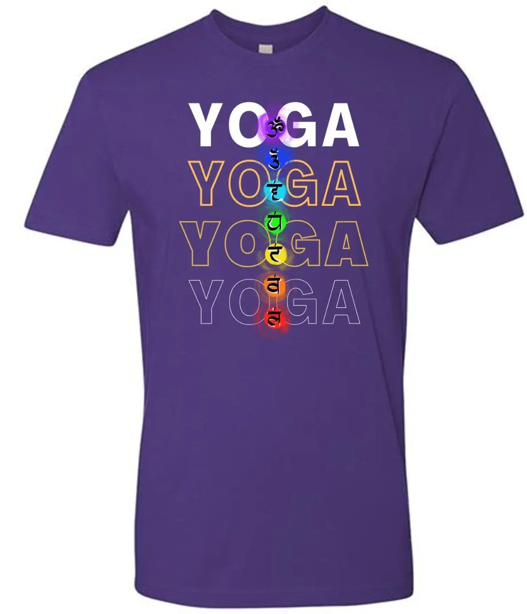 7Chakras Yoga T-Shirt 7Suns Apparel