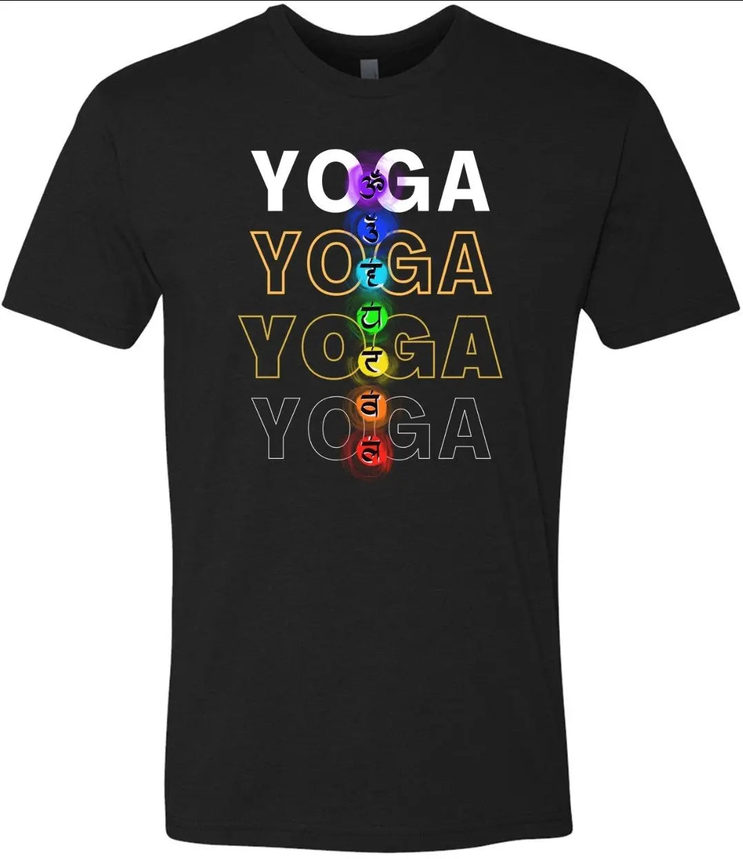 7Chakras Yoga T-Shirt 7Suns Apparel