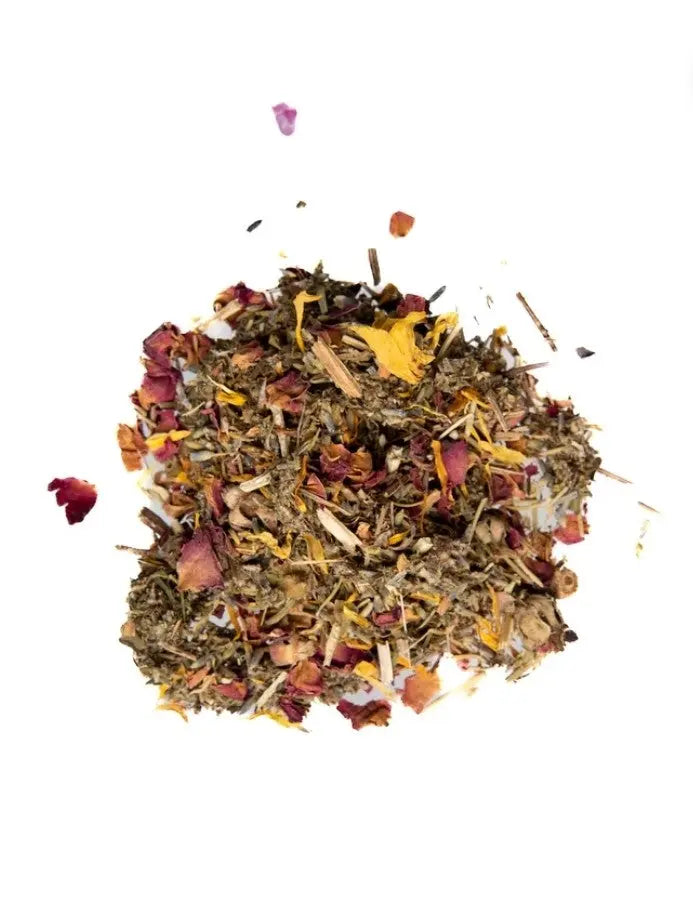 Organic Yoni Herbal Blend - I AM CLEANSED" - Female Vaginal Steaming Herbs (🌿6 Herb Blend) Herbal Scent Candles & Co.
