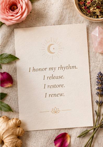 Cycle Restore | Herbal Menstrual Support Tea* Iroko Amara