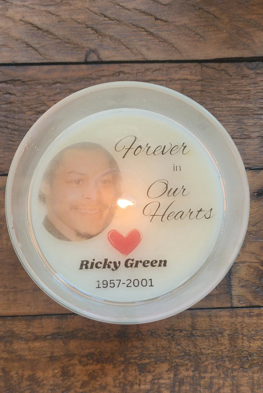 Forever In Our Hearts—Remembrance Candle Herbal Scent Candles & Co.
