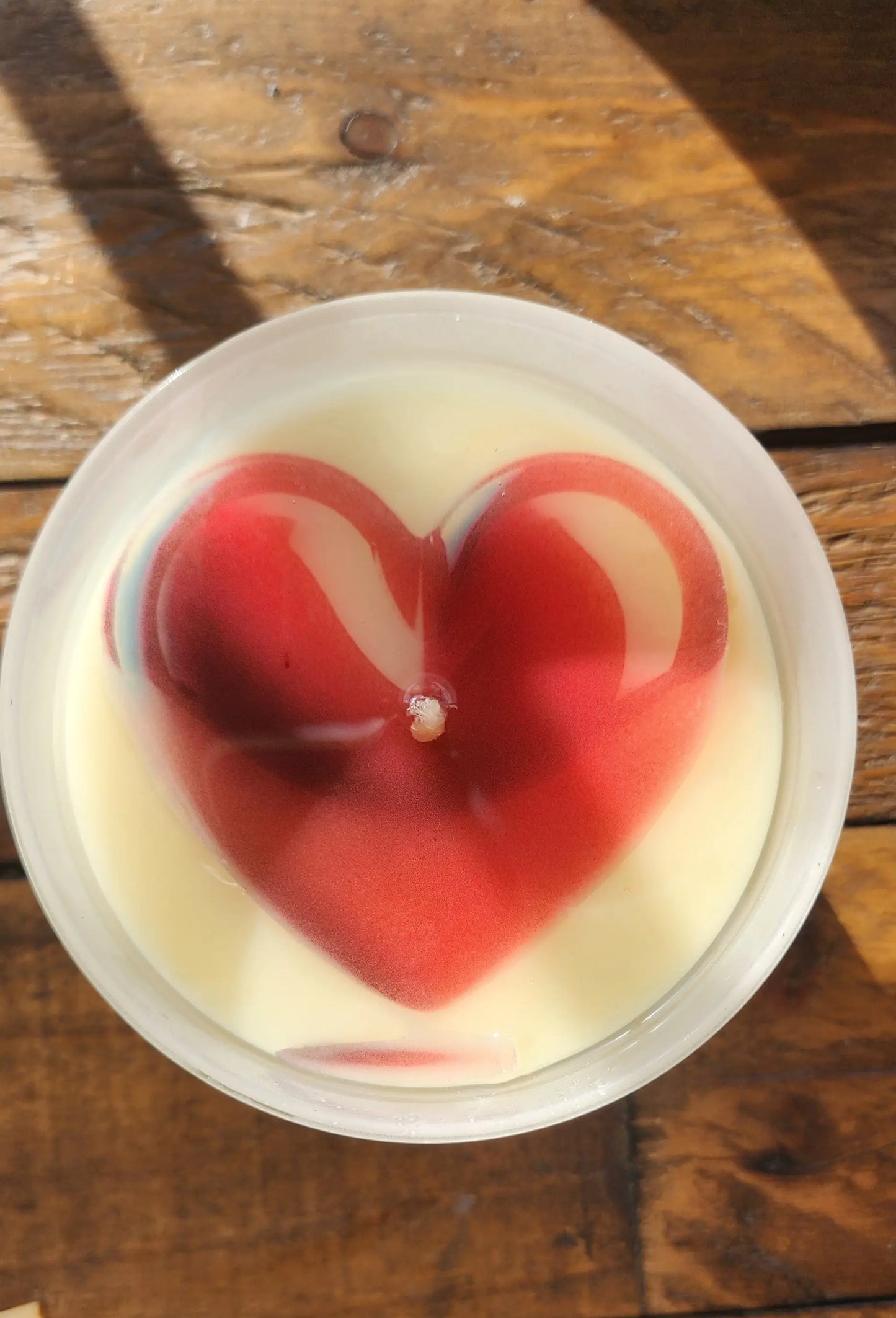 Inferno of Love Candle | Luxurious Vegan Heart Candle for Love & Self-Care Herbal Scent Candles & Co.