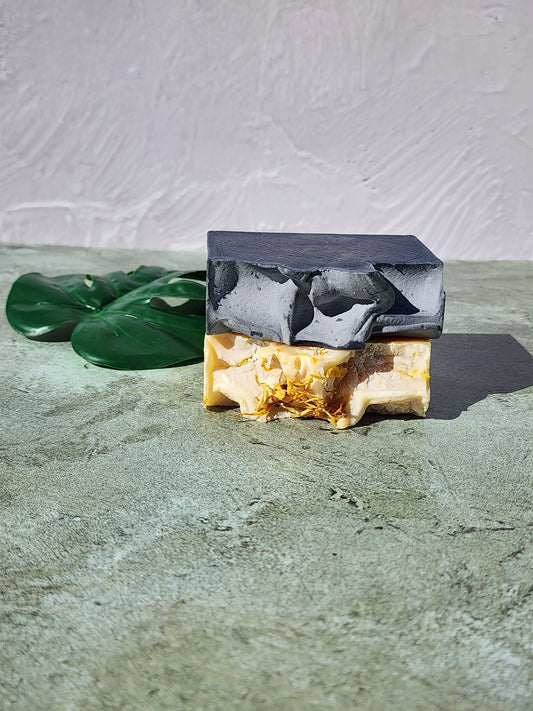 Grounding Charcoal & Tea Tree Soap | Handmade Organic Soap Herbal Scent Candles & Co.