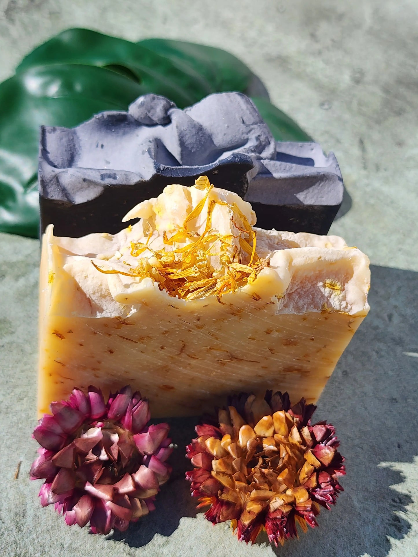 Lemongrass & Calendula Soap  | Handmade Organic Soap Herbal Scent Candles & Co.
