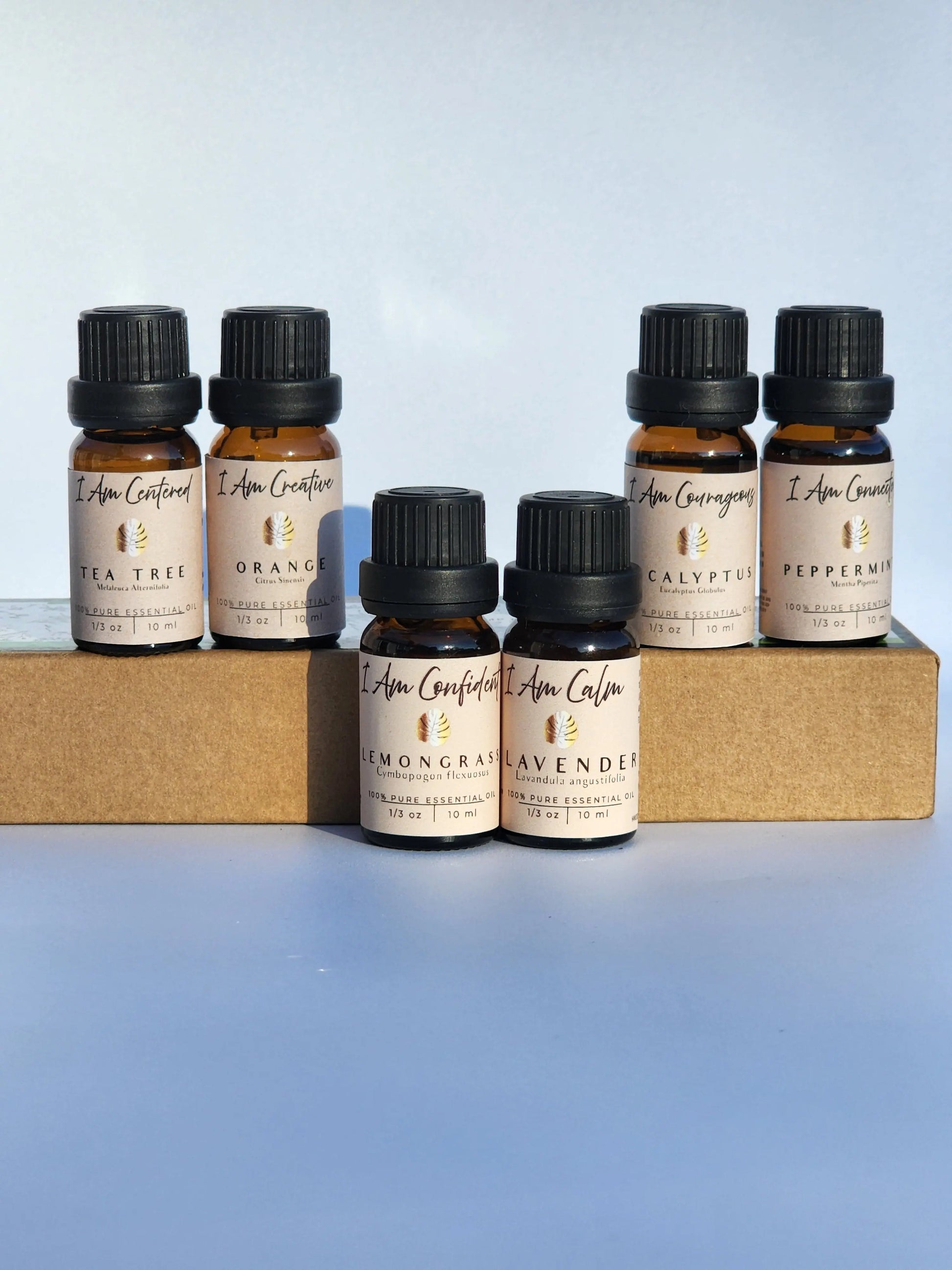 I AM CALM - Herbal Scent 100% Organic Lavender Essential Oil Herbal Scent Candle & Co.