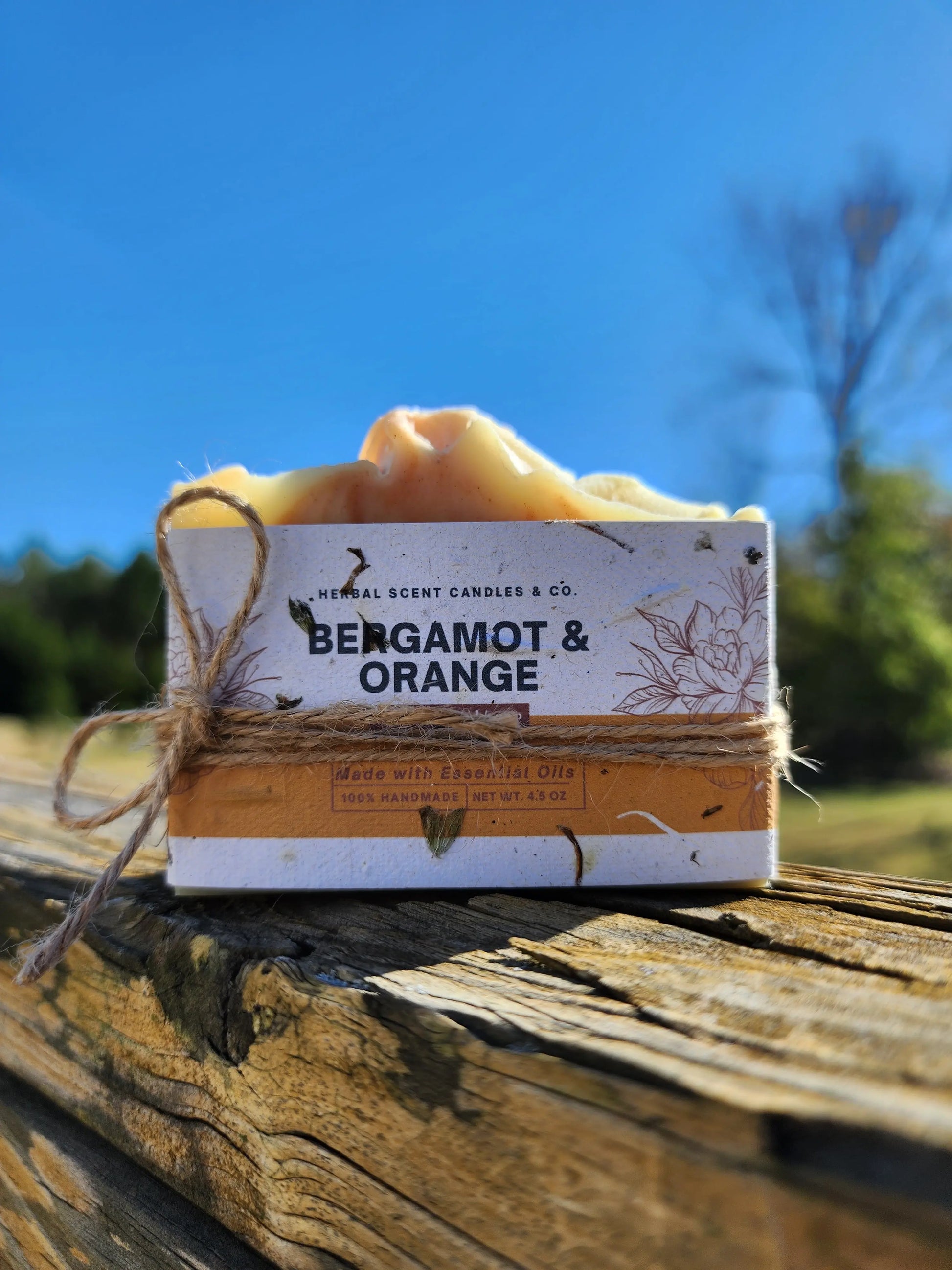 Bergamot & Orange Soap | Handmade Organic Soap Herbal Scent Candles & Co.