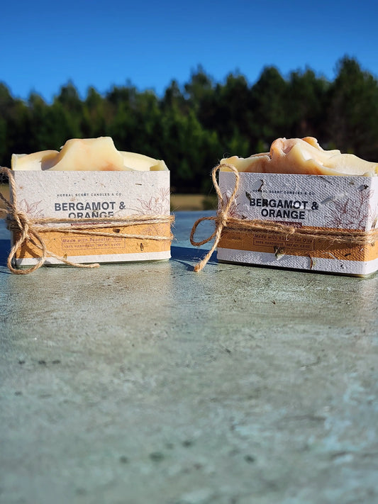 Bergamot & Orange Soap | Handmade Organic Soap Herbal Scent Candles & Co.