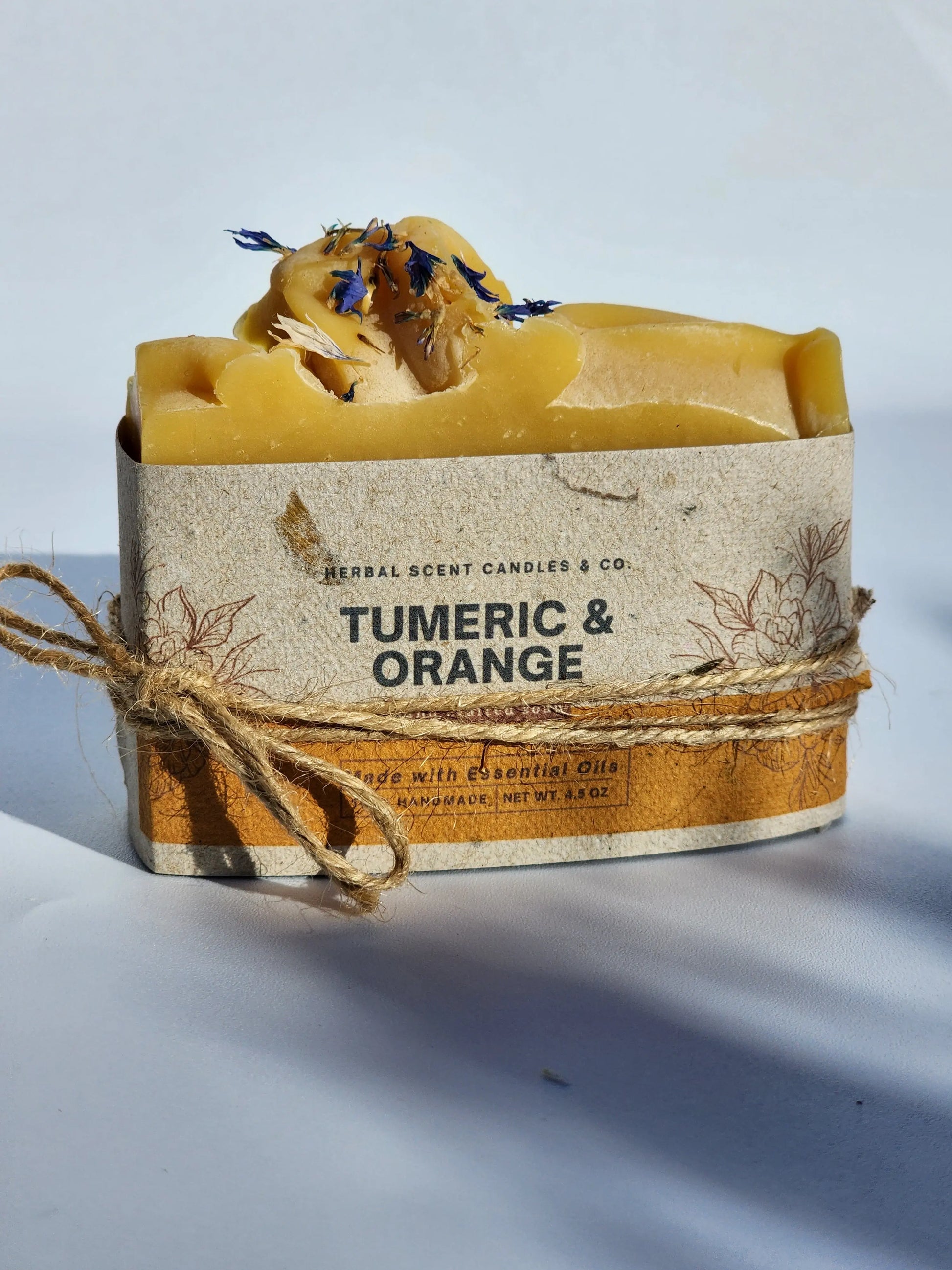 Turmeric & Orange | Handmade Organic Soap Herbal Scent Candles & Co.