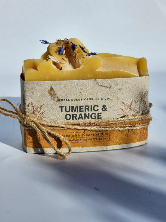 Turmeric & Orange | Handmade Organic Soap Herbal Scent Candles & Co.