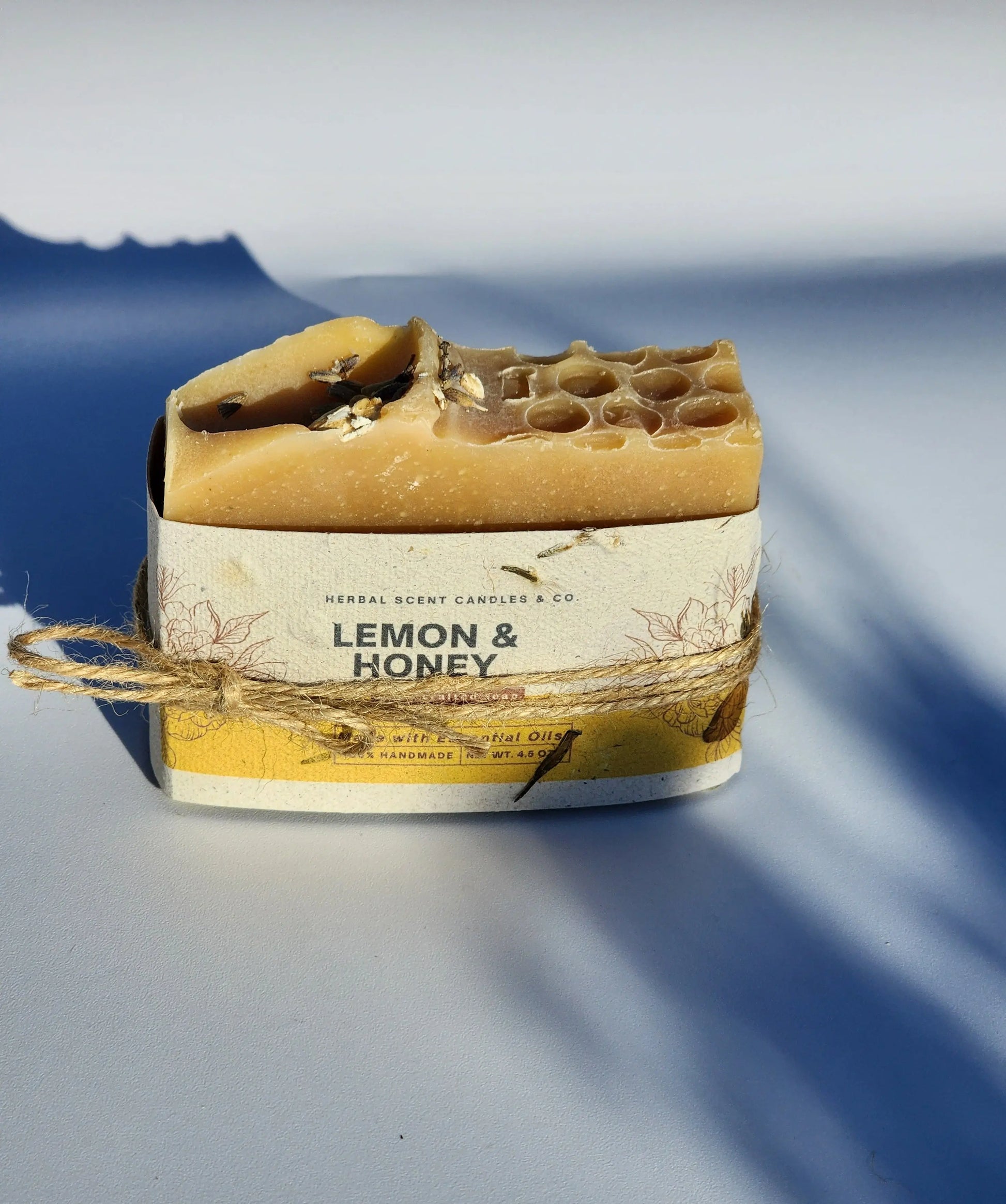 Lemon & Honey Soap | Handmade Organic Soap Herbal Scent Candles & Co.