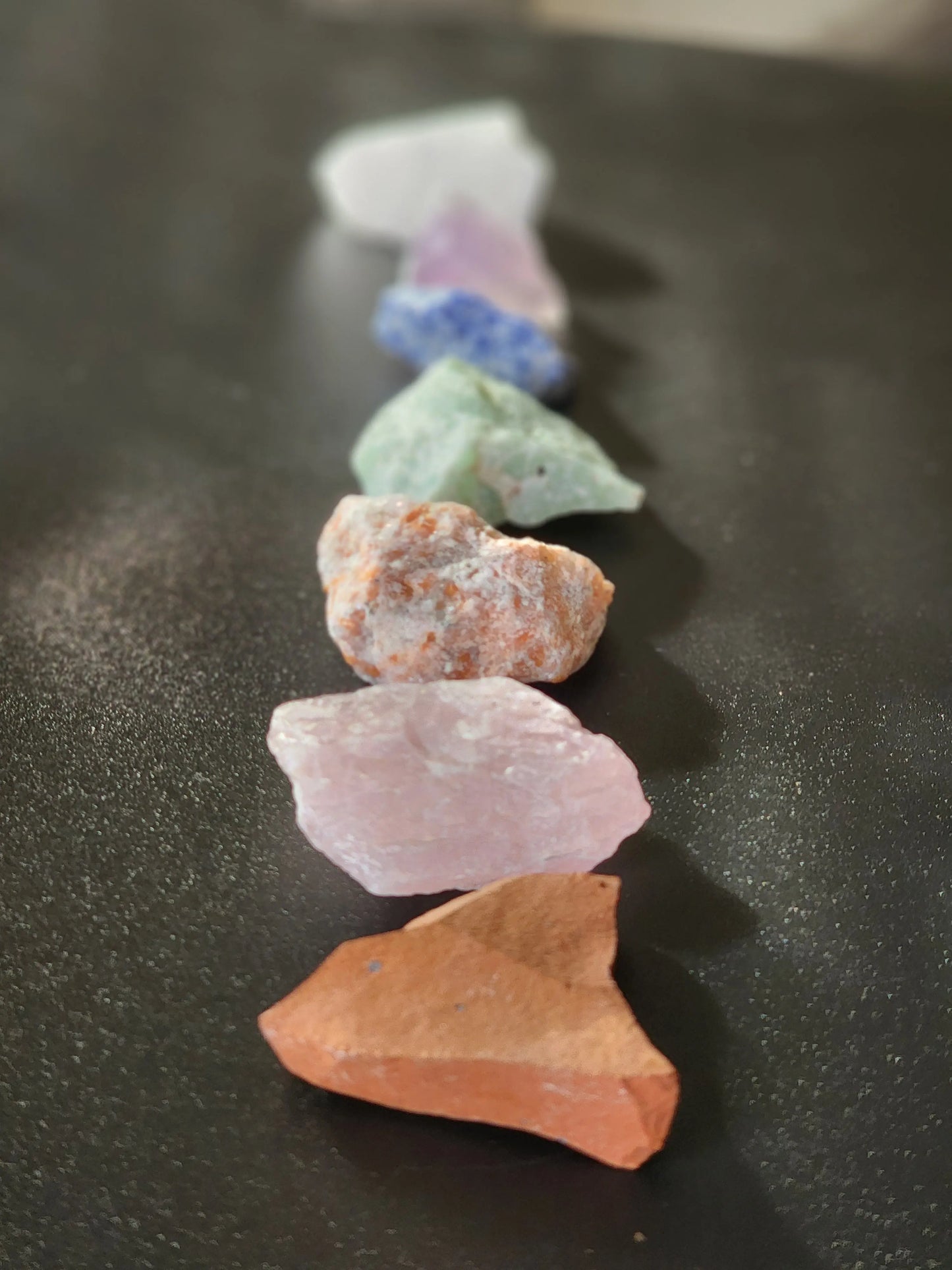 Blessed 7Chakra Stones Healing Crystal Bag | Blessed With Reiki Charged Healing Energy 7chakrasrus