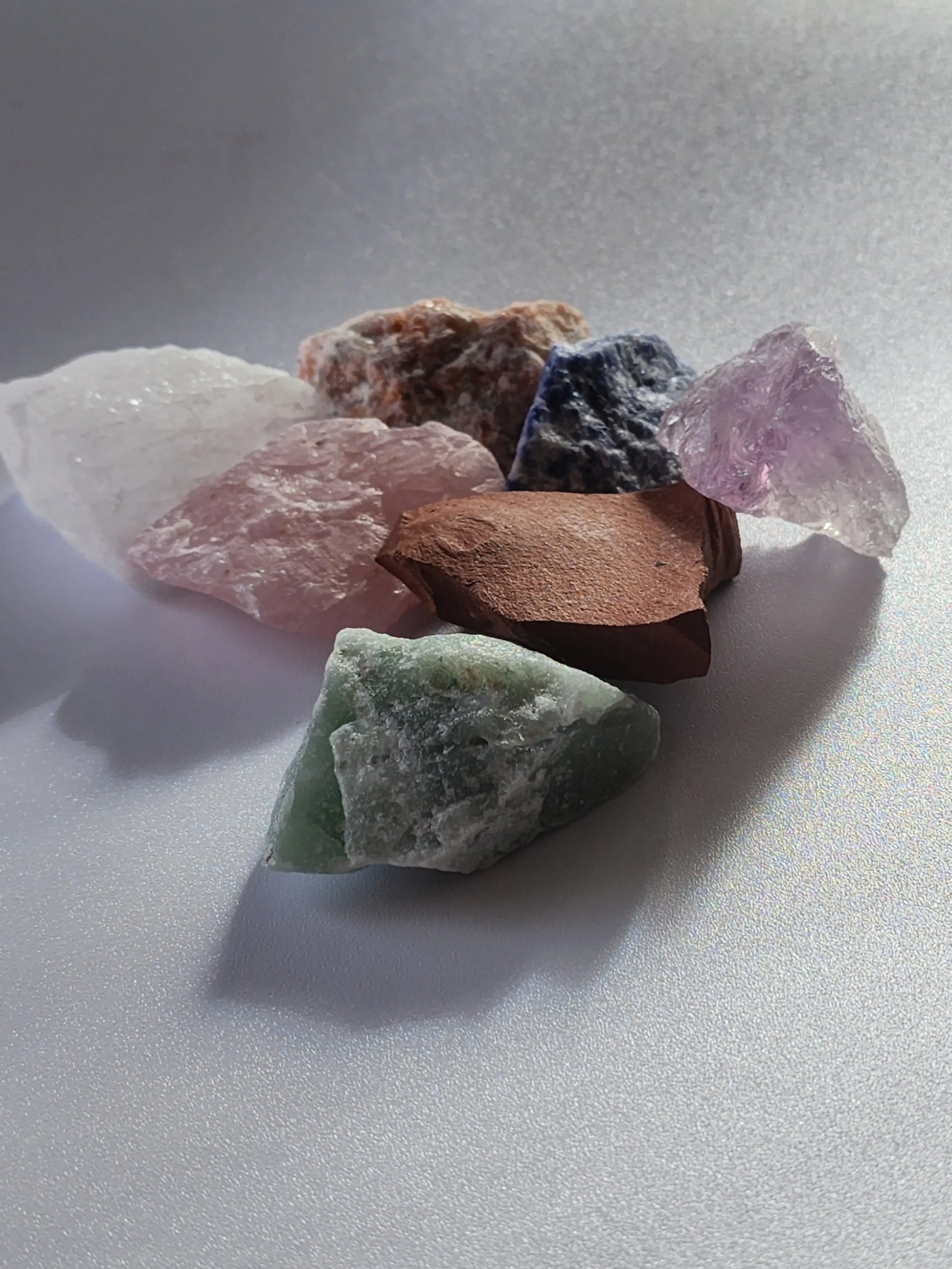 Blessed 7Chakra Stones Healing Crystal Bag | Blessed With Reiki Charged Healing Energy 7chakrasrus