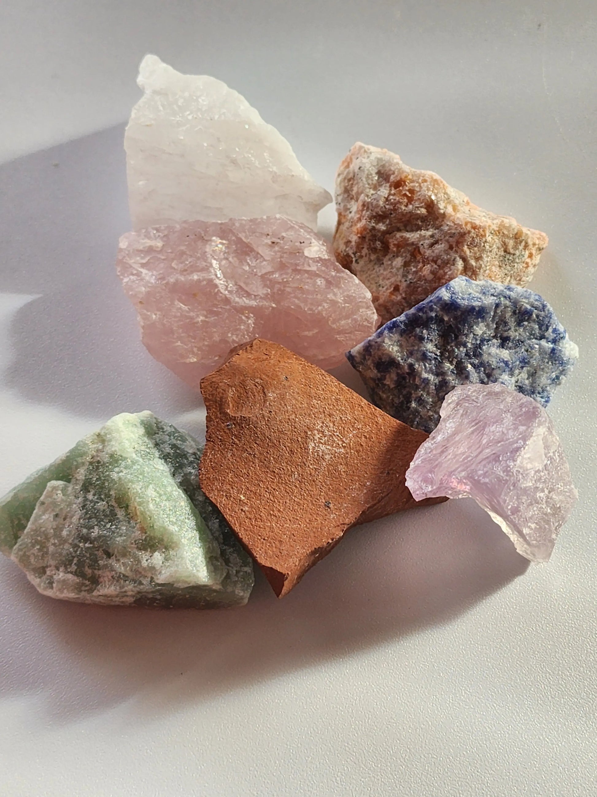 Blessed 7Chakra Stones Healing Crystal Bag | Blessed With Reiki Charged Healing Energy 7chakrasrus