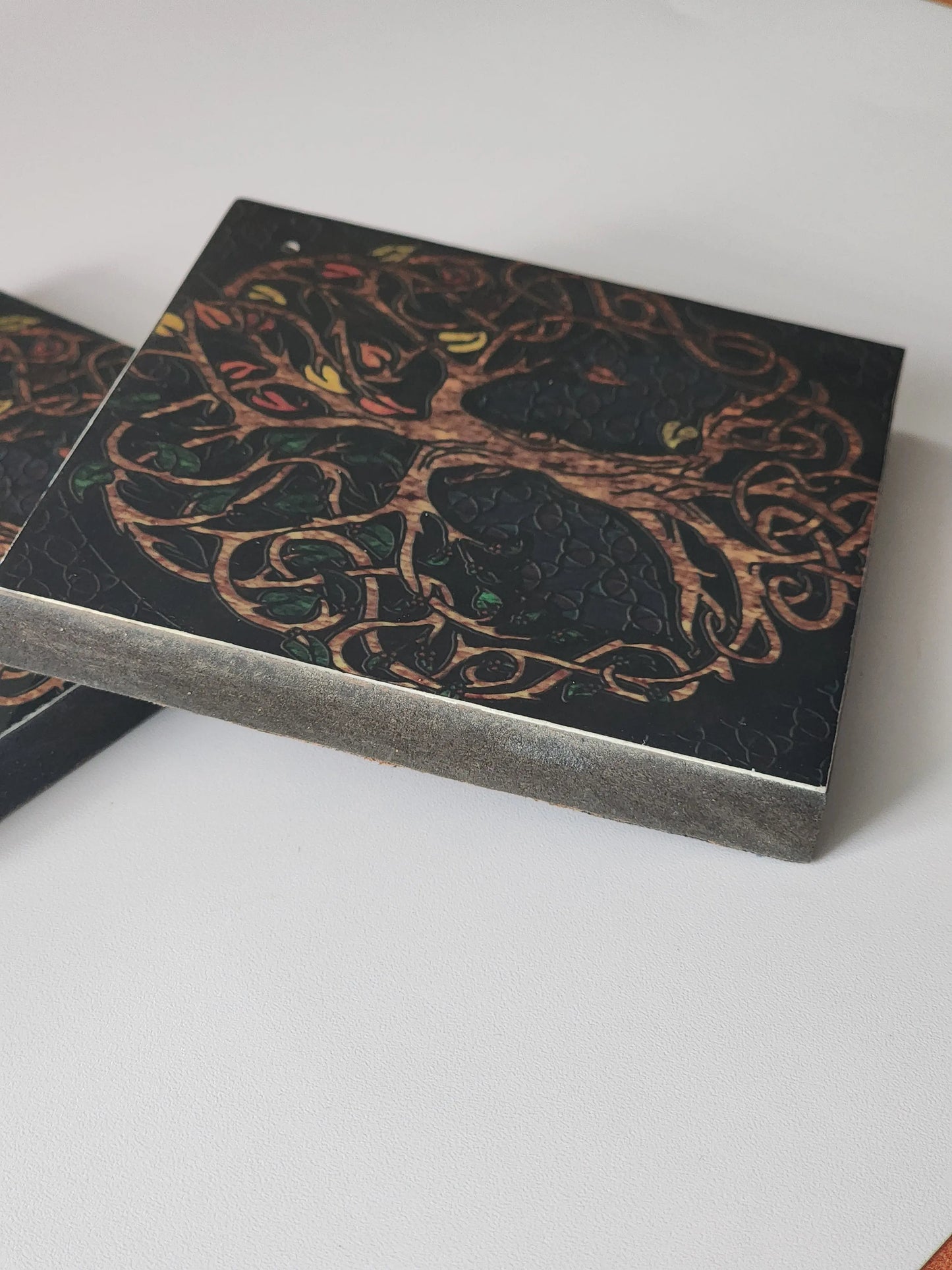 Tree of Life Wooden Incense Holder 7chakrasrus