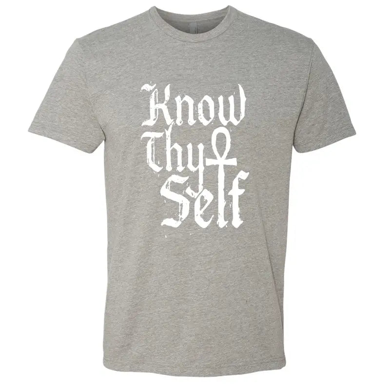 Know Thyself  - Ankh Unisex Crewneck T-Shirt 7Suns Apparel