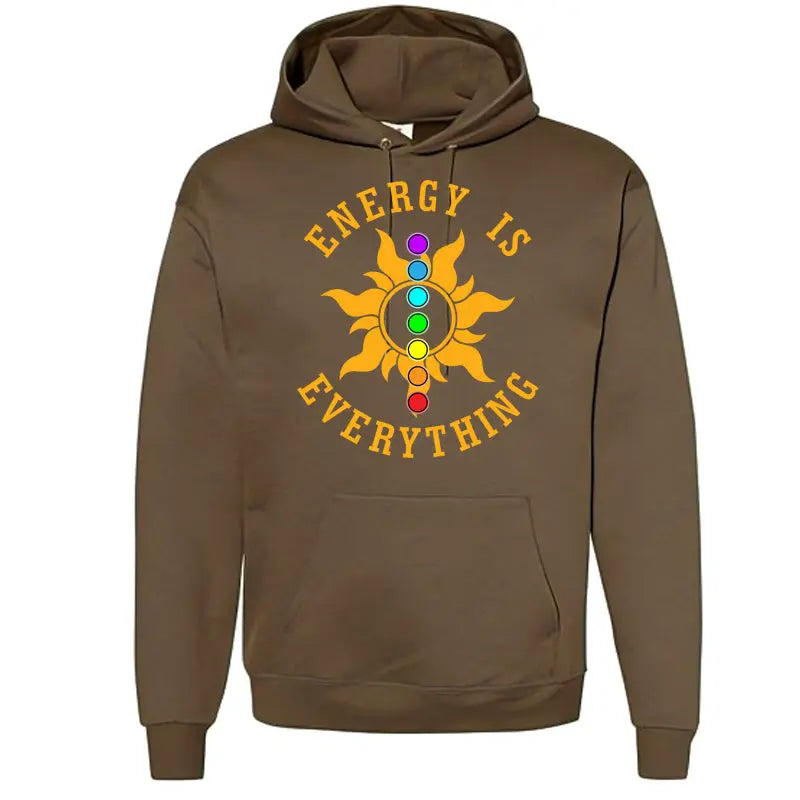 Energy Is Everything - Sun - Pullover Hoodie Sweatshirt 7Suns Apparel