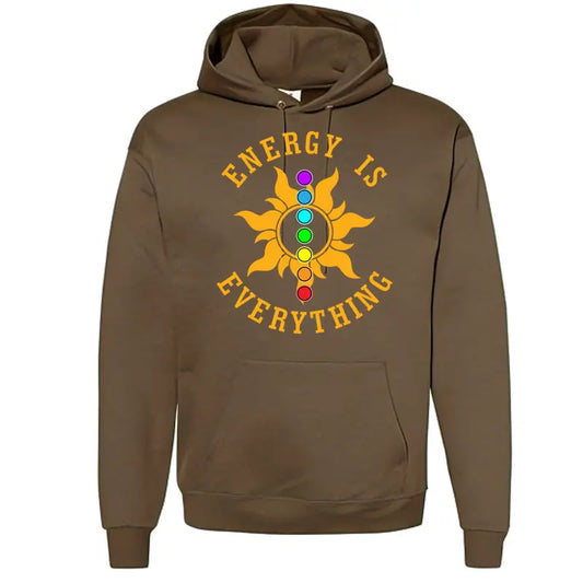 Energy Is Everything - Sun - Pullover Hoodie Sweatshirt 7Suns Apparel