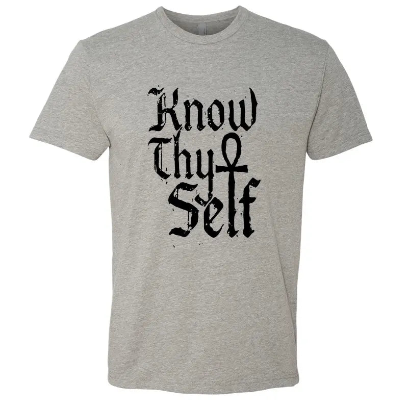 Know Thyself  - Ankh Unisex Crewneck T-Shirt 7Suns Apparel