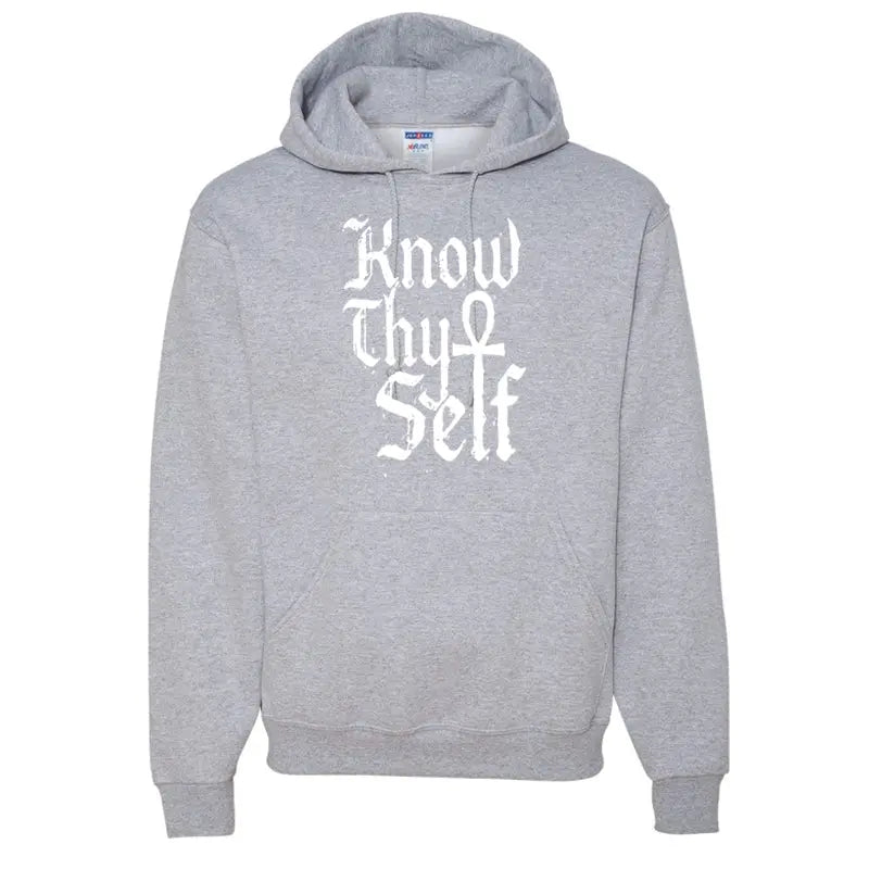 Know Thy Self - Pullover Hoodie Sweatshirt 7Suns Apparel