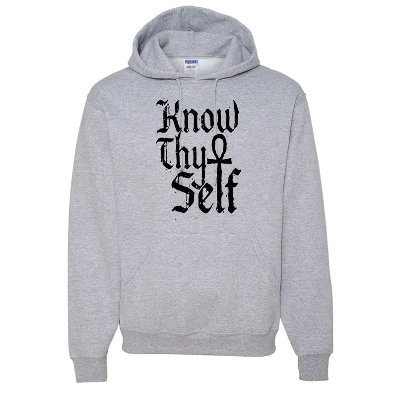 Know Thy Self - Pullover Hoodie Sweatshirt 7Suns Apparel