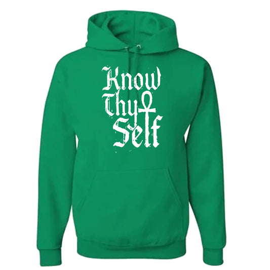 Know Thy Self - Pullover Hoodie Sweatshirt 7Suns Apparel