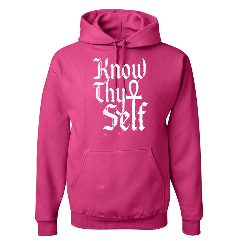Know Thy Self - Pullover Hoodie Sweatshirt 7Suns Apparel