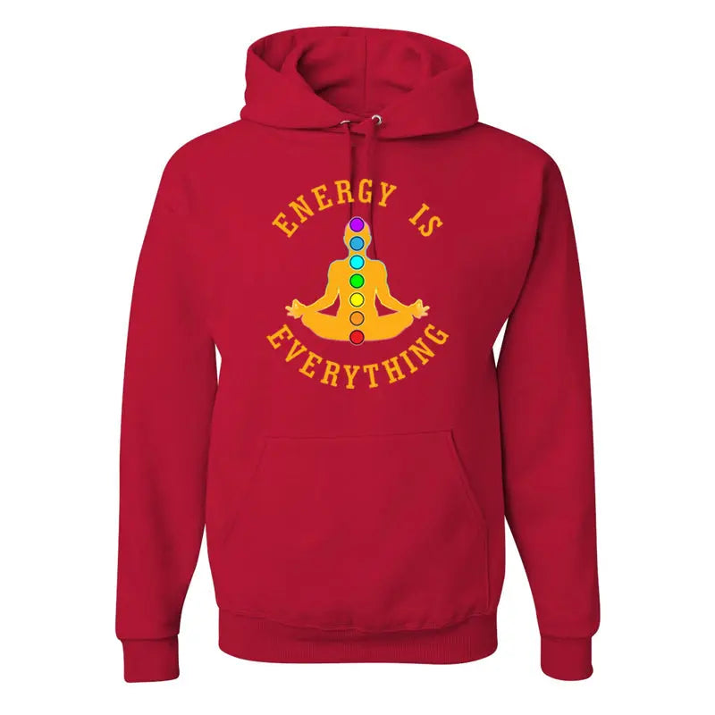 Energy is Everything - Meditation - Pullover Hoodie Sweatshirt 7Suns Apparel