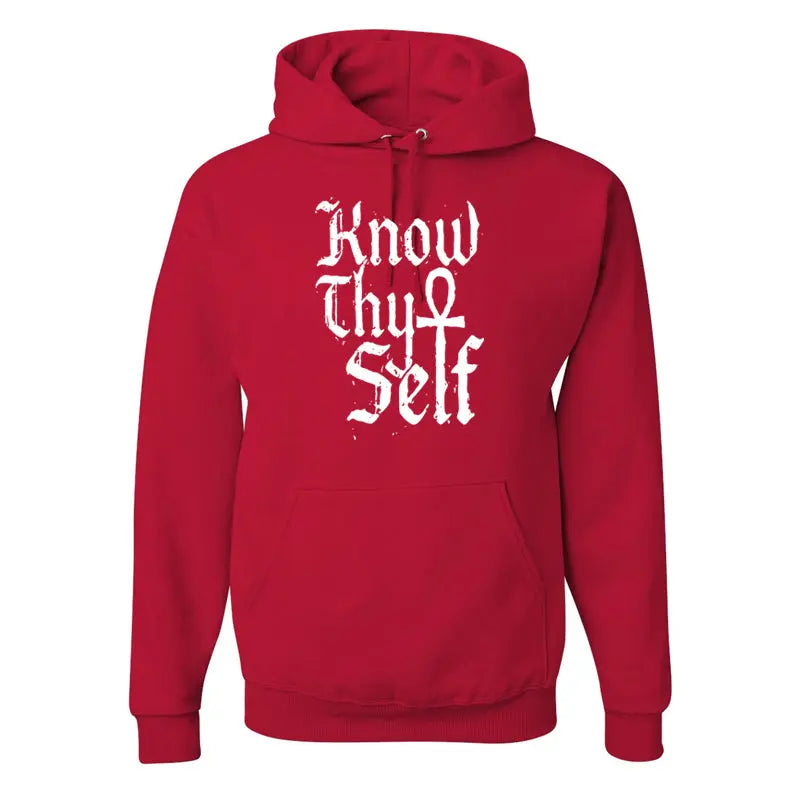 Know Thy Self - Pullover Hoodie Sweatshirt 7Suns Apparel