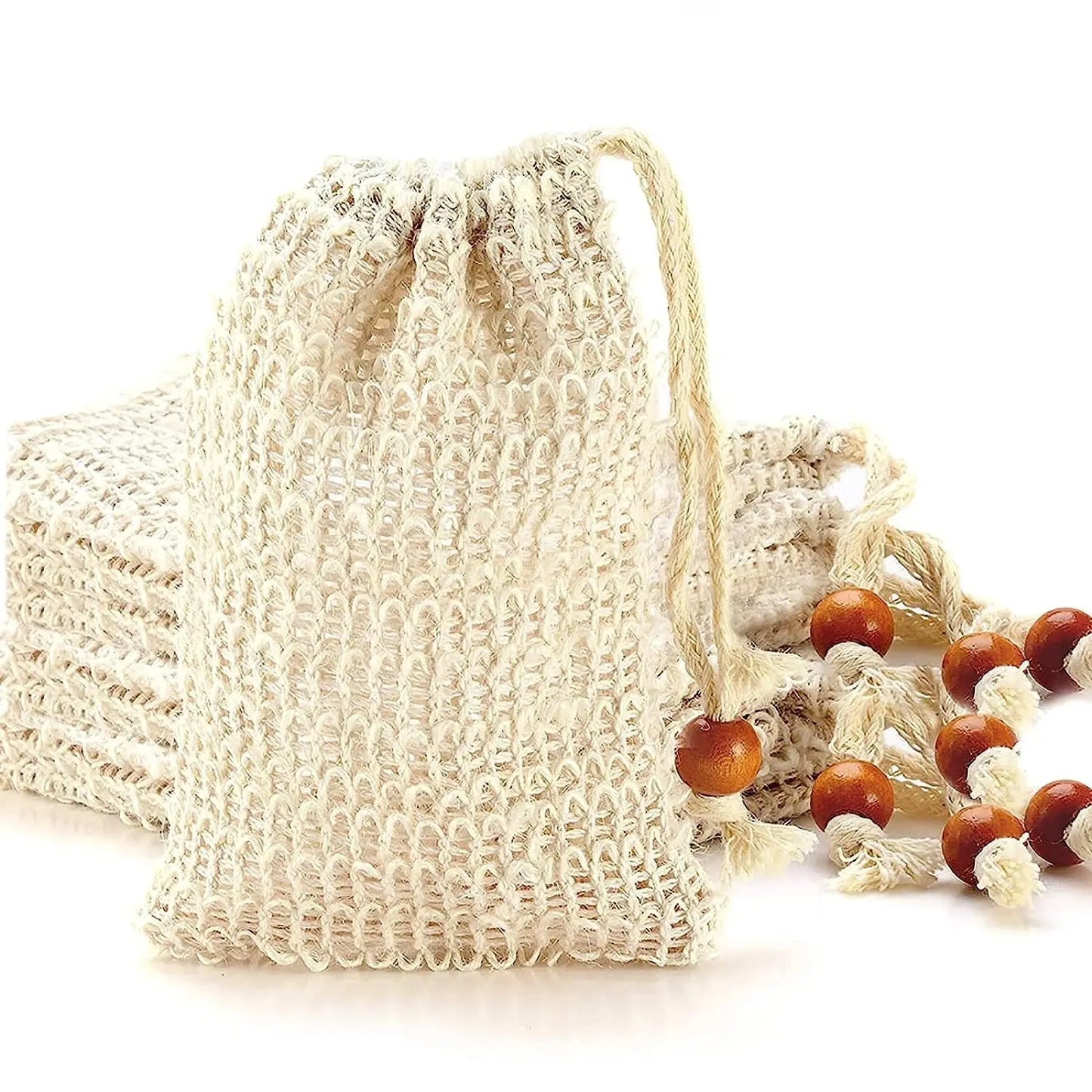 Natural Exfoliating Soap Pouch 7chakrasrus