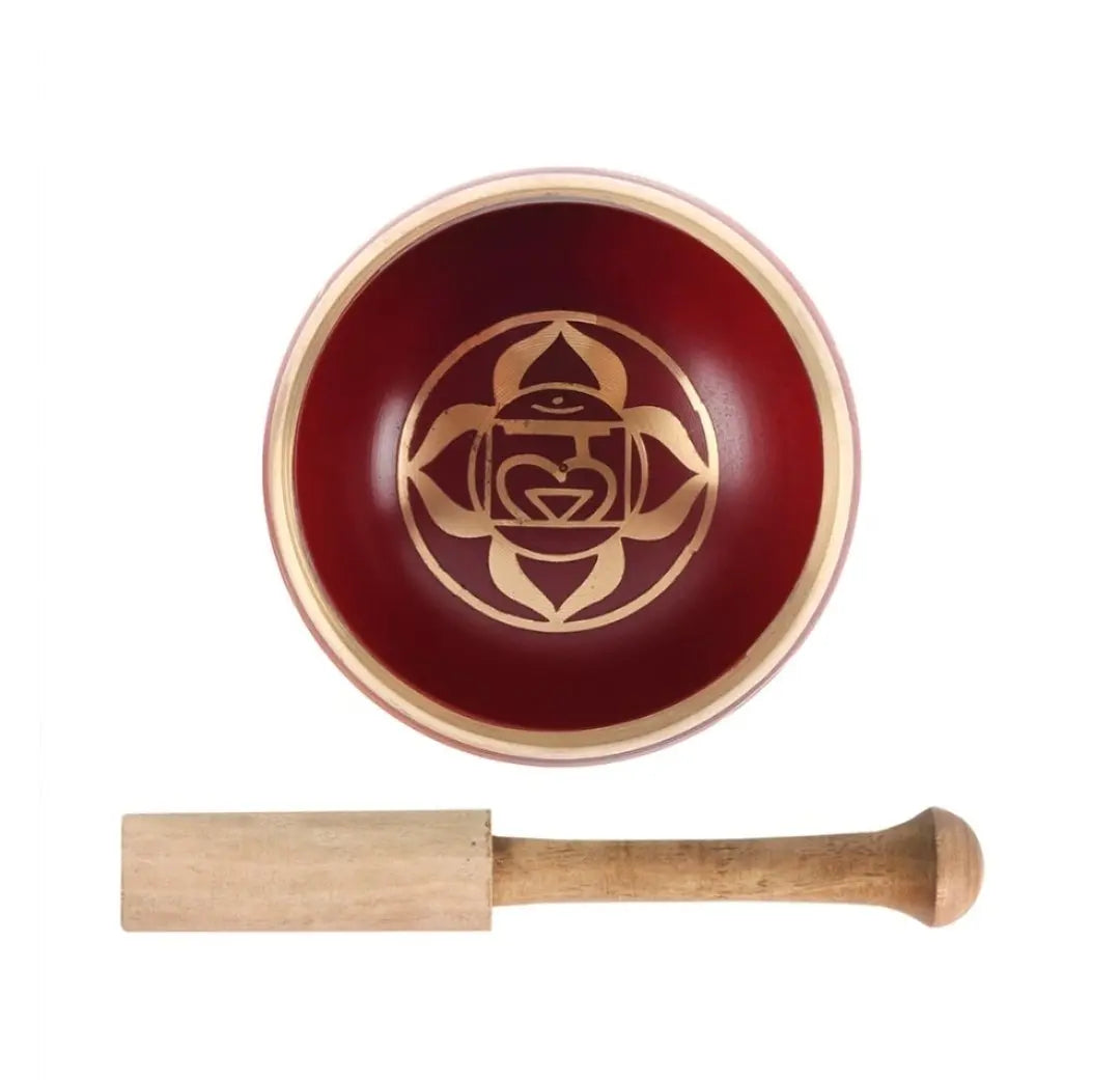 Root Chakra (Muladhara) Tibetan Hand Painted Singing Bowl | Mediation Healing | Sound Healing| Mindfulness| ल First Chakra 7chakrasrus