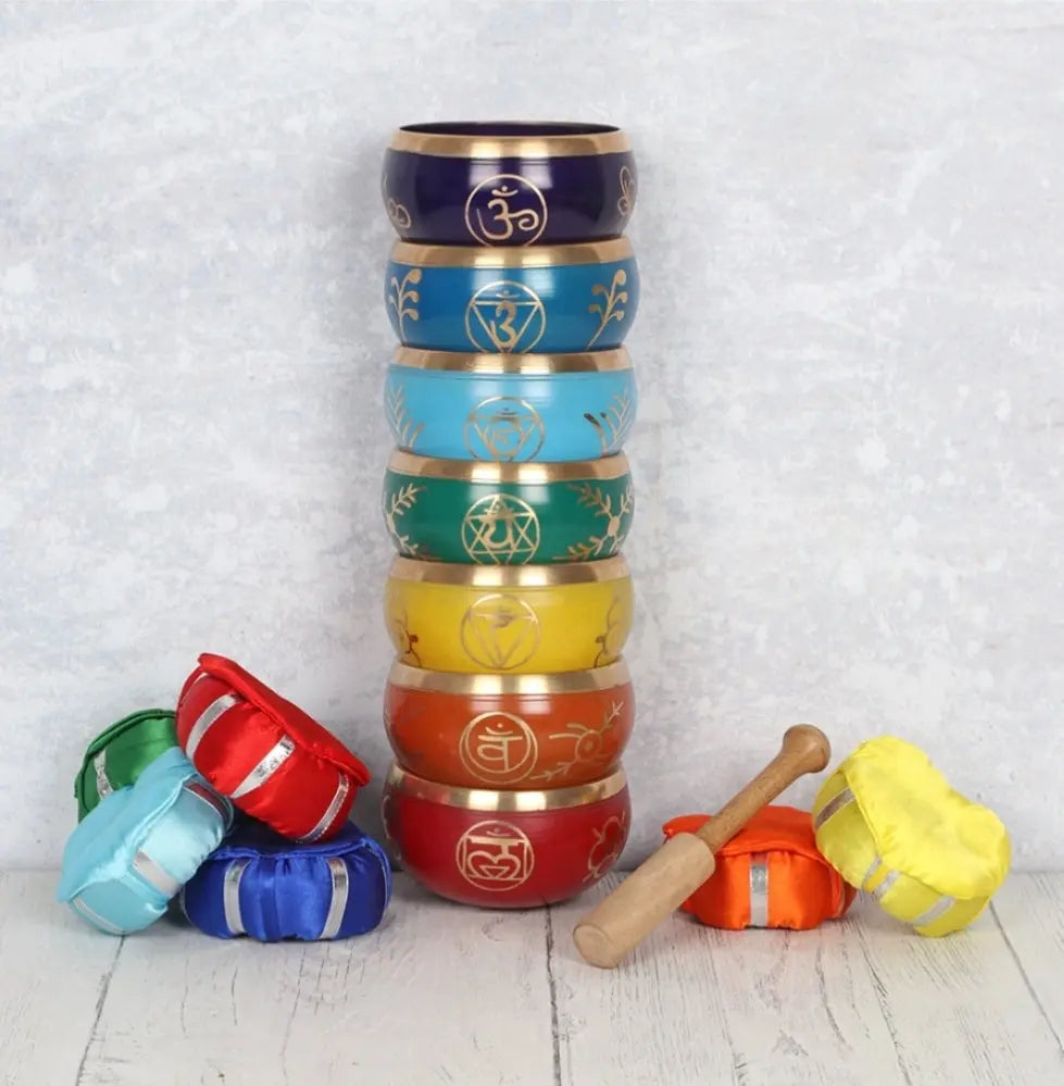 Root Chakra (Muladhara) Tibetan Hand Painted Singing Bowl | Mediation Healing | Sound Healing| Mindfulness| ल First Chakra 7chakrasrus