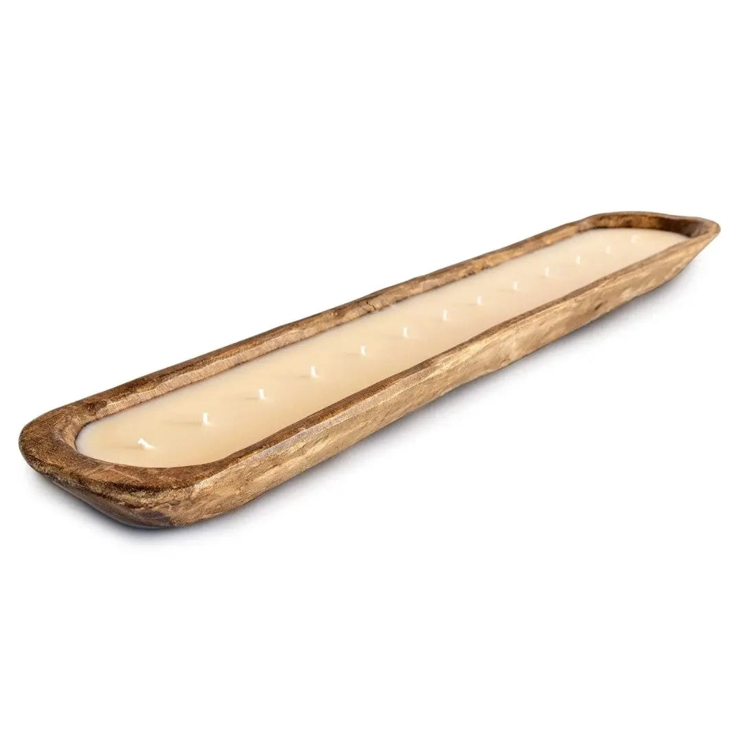 Massive 39"  - 7 Wick Dough Bowl Candle Herbal Scent Candle & Co.