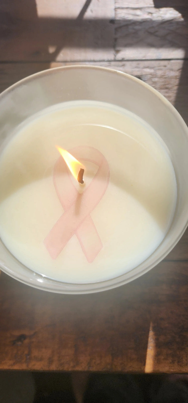 Pink Ribbon Candle Collection – Hope, Strength & Solidarity for Breast Cancer Awareness