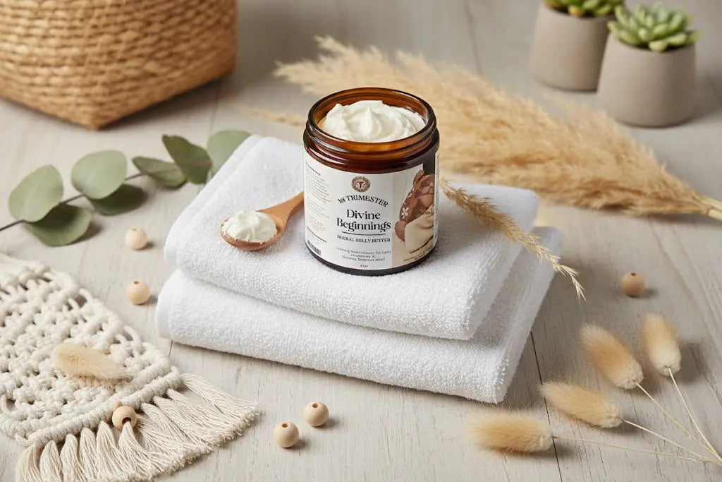 Morning Sickness Relief – Divine Beginnings Belly Butter (1st Trimester)