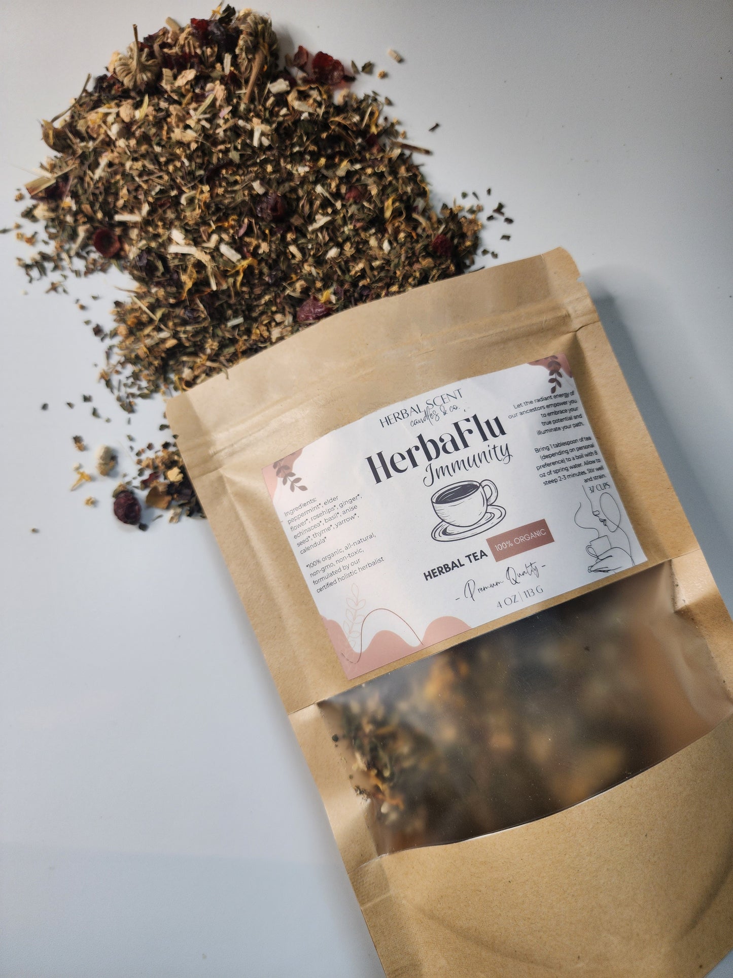 HerbaFlu Herbal Tea - 100% Organic & Handmade