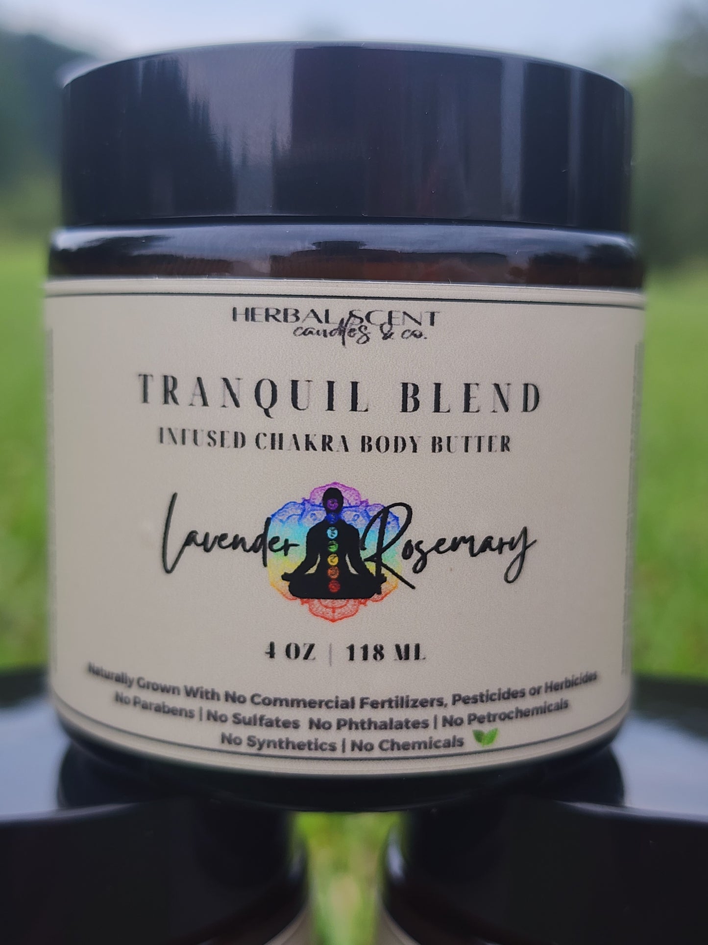 Tranquil Blend Lavender & Rosemary Infused Chakra Body Butter