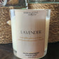 Lavender | Holistic Aromatherapy Vegan Soy Candle (Choose Your Wick) Herbal Scent Candles & Co.