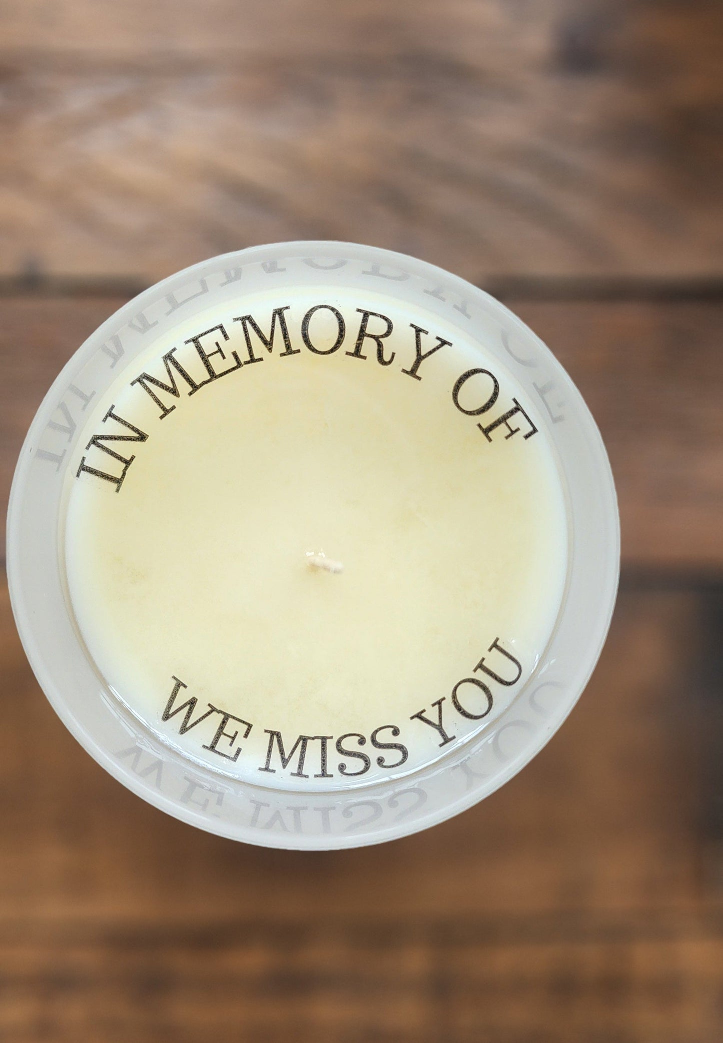 In Memory Of You—Remembrance Candle