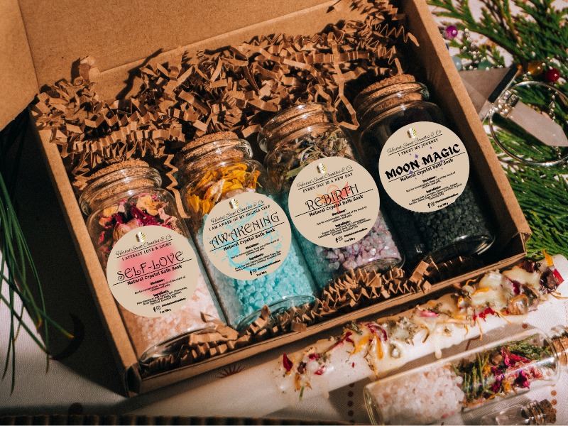 Balanced Spirit Crystal Bath Salt Gift Set