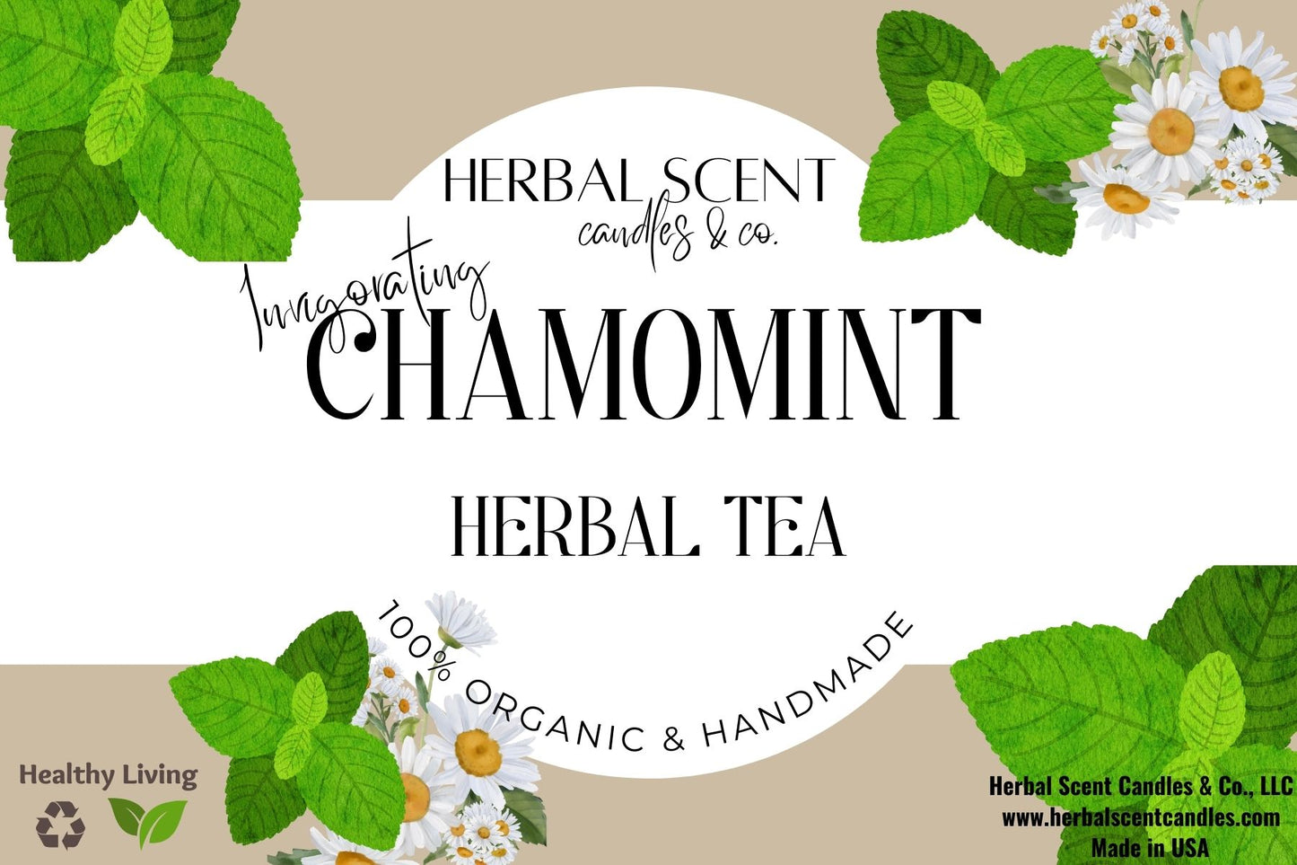 Organic Chamomint Herbal Tea