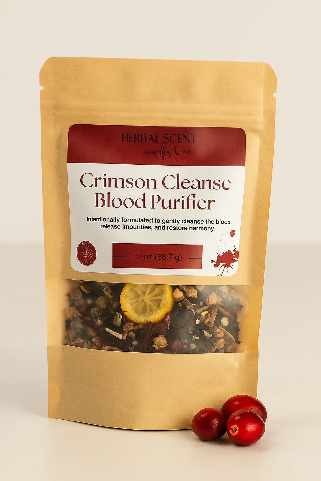 Crimson Cleanse Blood Purifier
