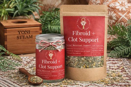 Fibroid + Clot Support Yoni Steam Herbal Blend - 7chakrasrus