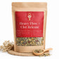 Herbal supplement package labeled 'Heavy Flow + Clot Release' on a white background